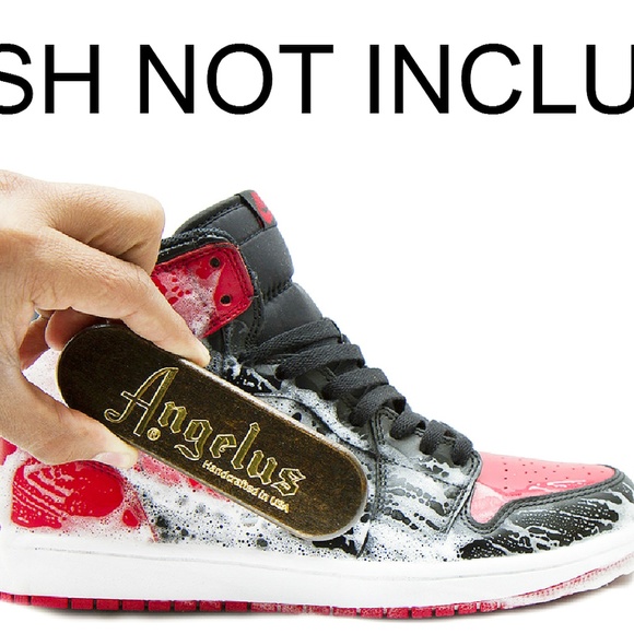 EASY CLEANER Liquid clean sHaMpOO suede nubuck leather fabric shoes boot ANGELUS - Picture 2 of 7